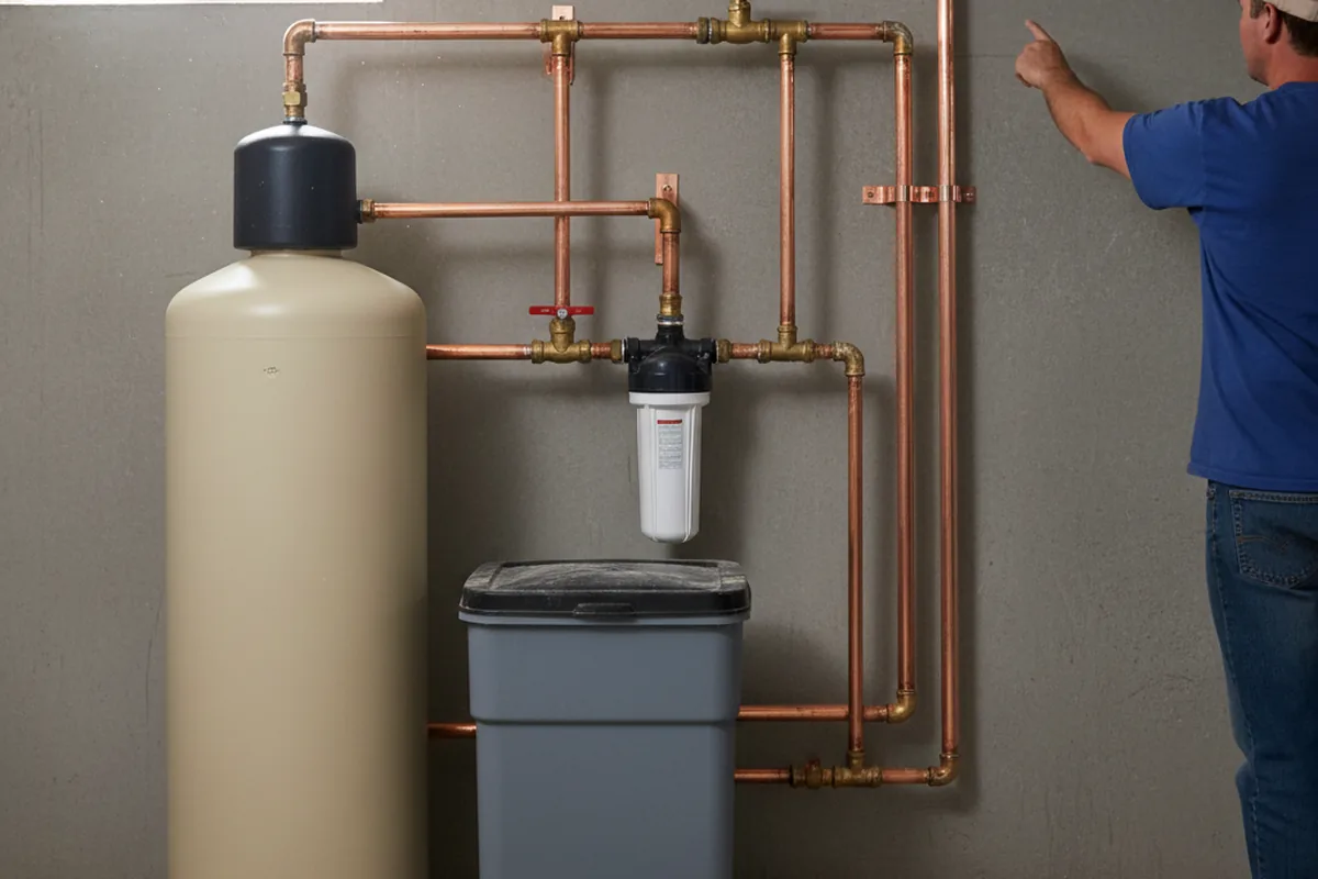 Whole-house water treatment system installed in Bennett